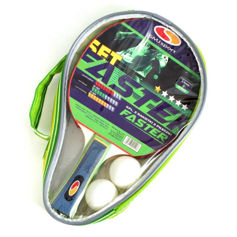 Set of 2 rackets + 2 balls SMJ Faster Set Accessories/Rackets and accessories Your Sports Performance