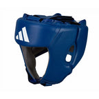 adidas IBA Cactus Leather Tournament Helmet ADIIBAH1C-Blue Accessories/Martial arts equipment/Kask bokserski Adidas