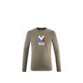 MILLET M CHAMONIX TRI TS LS T-shirt brown