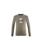 MILLET M CHAMONIX TRI TS LS T-shirt brown