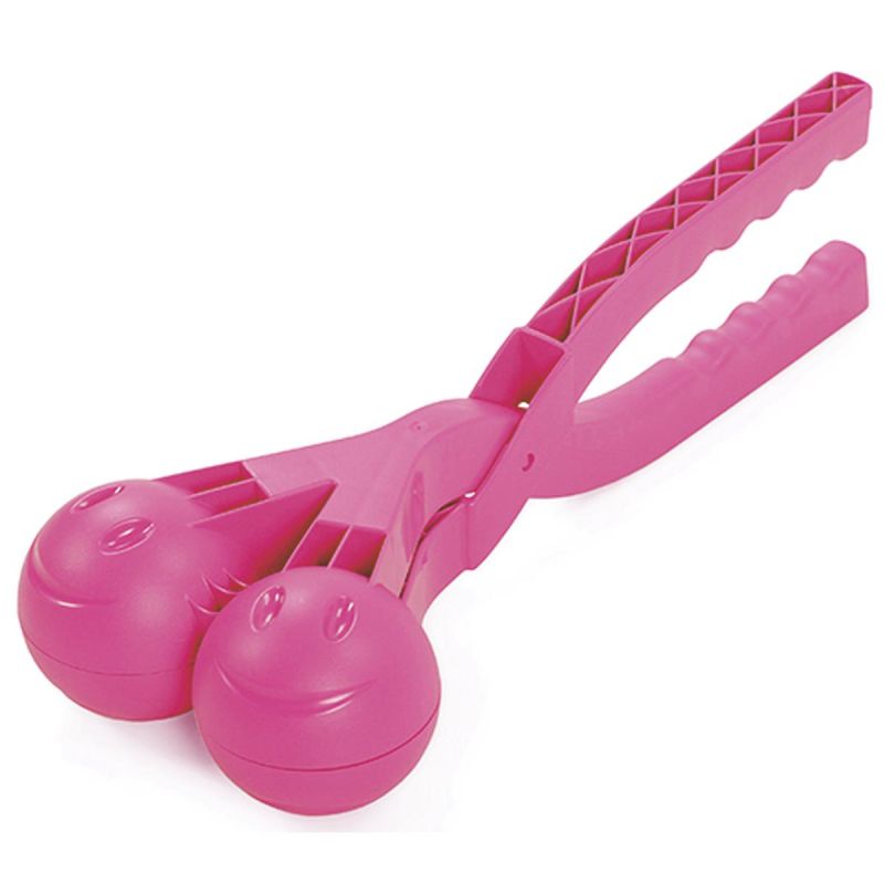 ŚNIEŻKOMAT - SNOWBALL FOR MAKING SNOW BALLS DOUBLE PINK Accessories Your Sports Performance