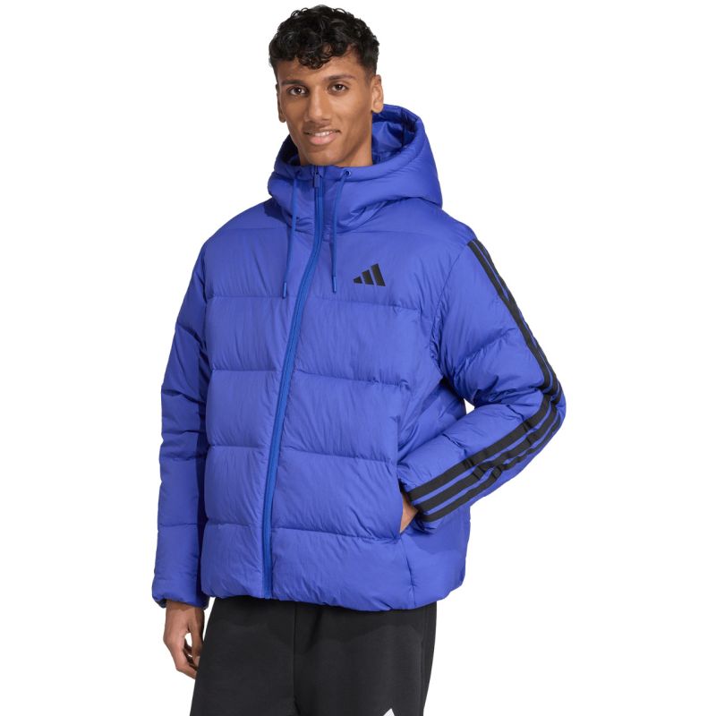 Men's jacket adidas Ess 3S PD HD J cobalt JW9099 In preparation Adidas