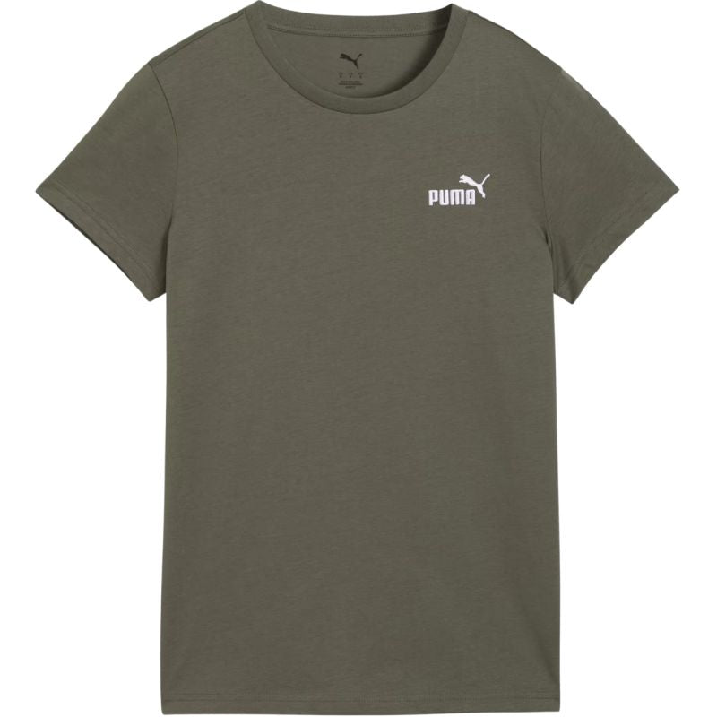 Women's Puma ESS Small No.1 Logo Tee(s) khaki 682373 69