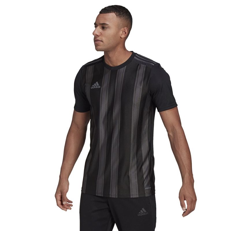 Tee adidas Striped 21 JSY M GN7625 Clothing/Football Adidas