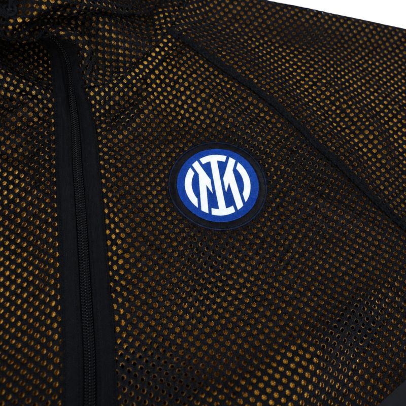 Nike Inter Milan Men's Jacket Black and Yellow IO4220 010