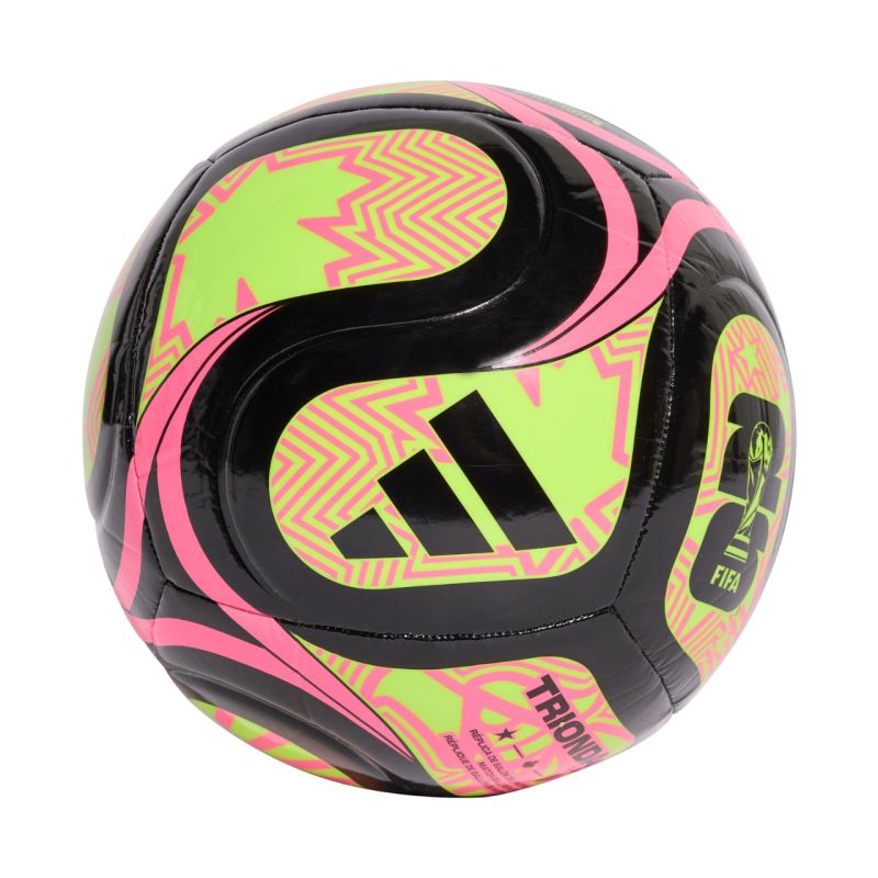 adidas World Cup 26 Trionda Club Football Black, Pink, and Green JD8053 Accessories/Balls/Football/Champions League 2025 Adidas