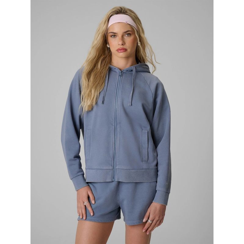 Women's relaxed sweatshirt with hood 4F 4FRAW26TSWSF3104-32S