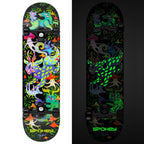 Spokey skateboard with glowing graphics Ollie SPK-942542 Accessories/Skating Your Sports Performance