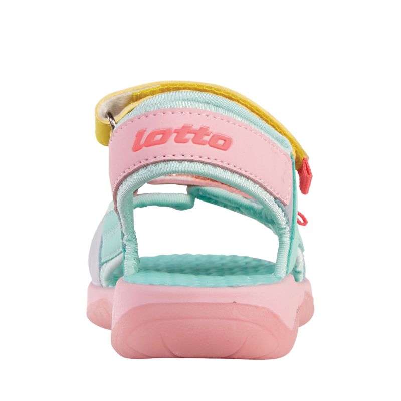 Lotto Macarella pink and blue children's sandals 2600620K 4182