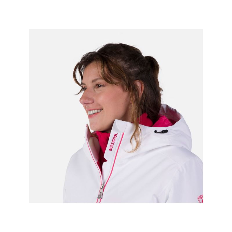 Rossignol W Strawpile Jkt Jacket White Rossignol