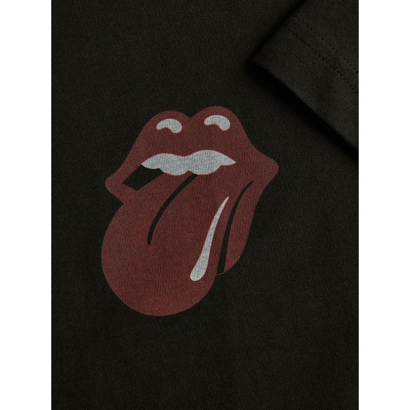 Jack&Jones T-shirt Rolling Stones JPRBLUSTONES SS TEE 12284292 BLACK To be categorized Your Sports Performance