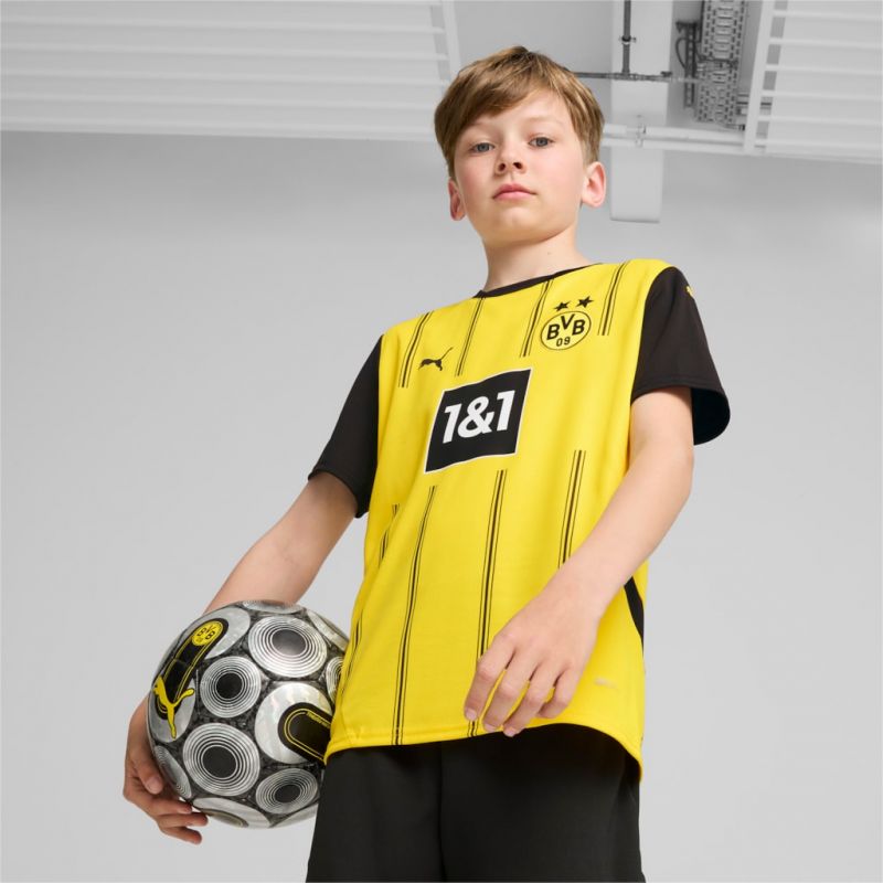 Puma Junior Borussia Dortmund Home Replica Jersey 774951 01 In preparation Your Sports Performance