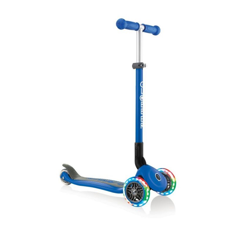 Scooter 3 wheels Globber Primo Foldable Lights 432-100-2 HS-TNK-000013800 Accessories/Skating/Hulajnogi Your Sports Performance
