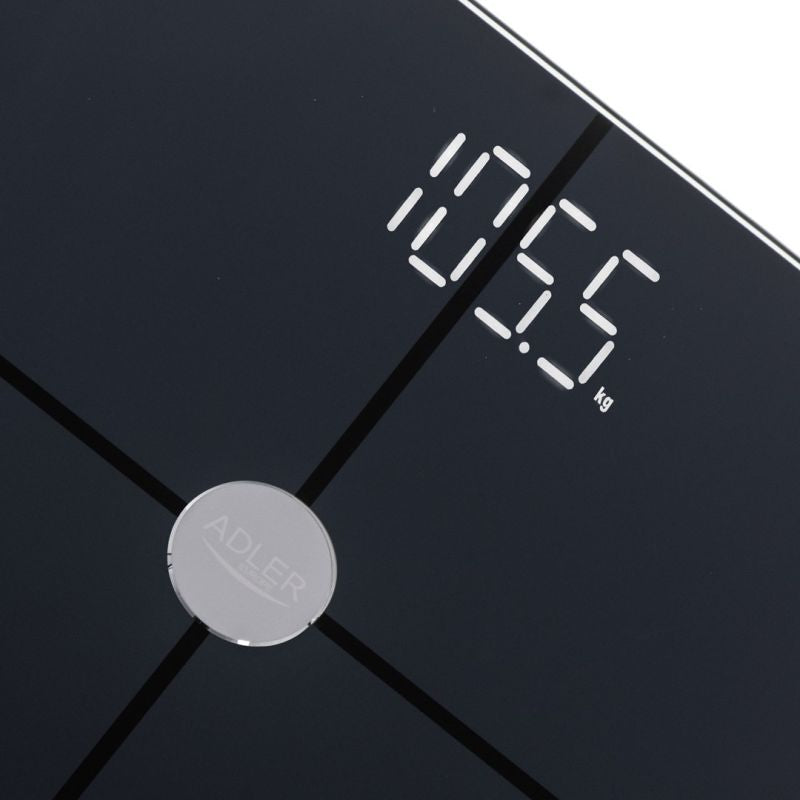 ADLER AD 8187b bathroom scale black AGD - Produkty/Wagi łazienkowe Your Sports Performance