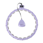 Hula hoop HMS HHM14 with magnets, weight and counter purple In preparation Your Sports Performance