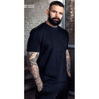 Men's T-shirt LEONE LSM924/S16 turquoise "L" In preparation Your Sports Performance
