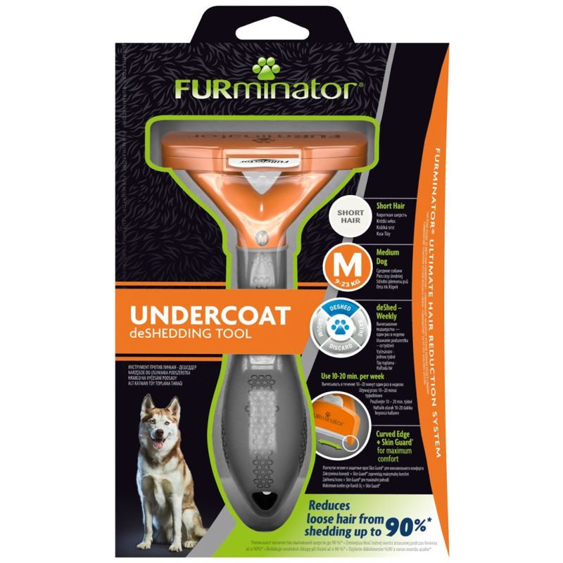 FURminator - furminator for short-haired dogs - M Dla psa/Pielęgnacja (dla psów) Your Sports Performance