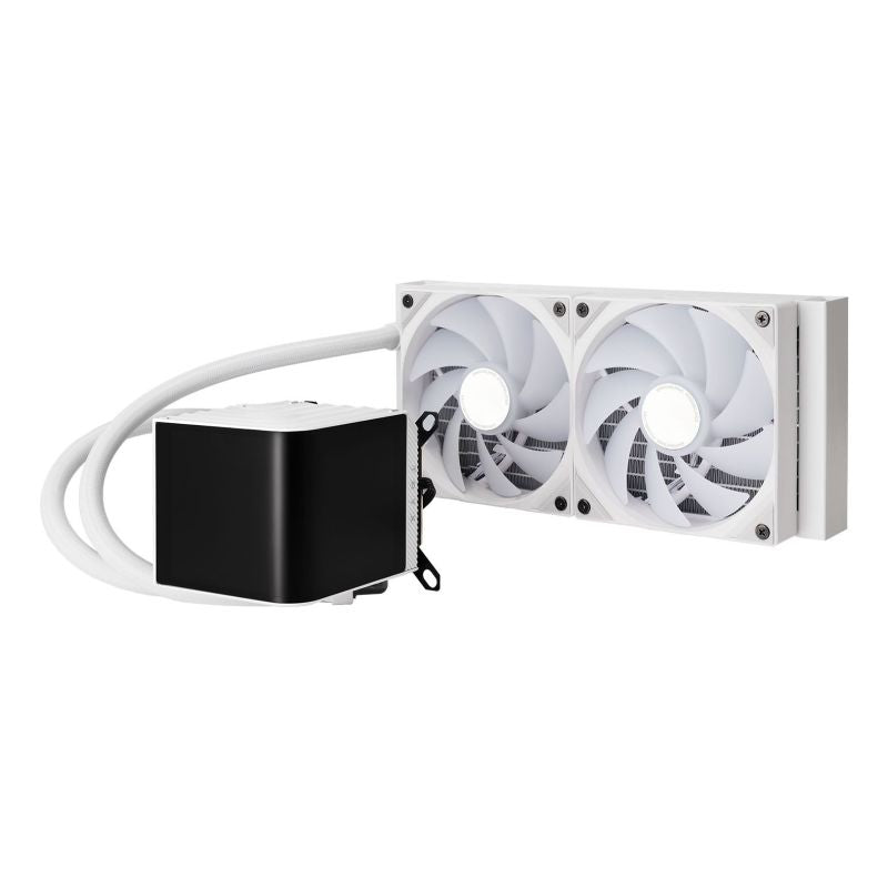 TRYX PANORAMA Complete Water Cooling ARGB - 240 mm white - AMD Socket AM4 (Ryzen) - AMD Socket AM5 (Ryzen Zen4) Chłodzenie/Chłodzenie - wentylatory Your Sports Performance