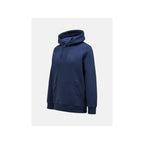 Men's PEAK PERFORMANCE Original Small Logo Hood Men Hoodie, navy blue
