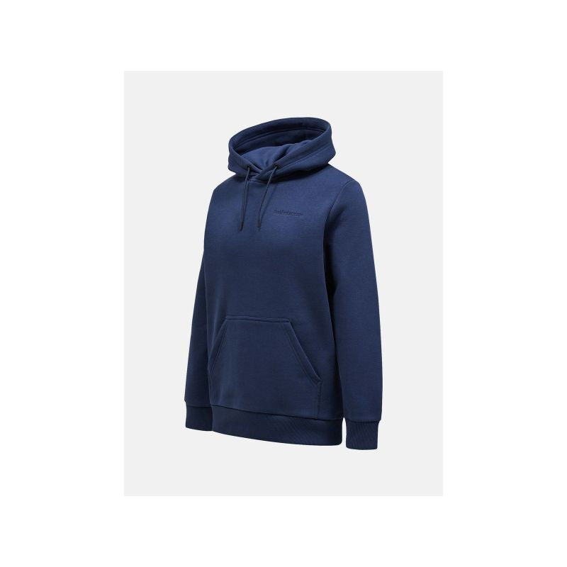 Men's PEAK PERFORMANCE Original Small Logo Hood Men Hoodie, navy blue