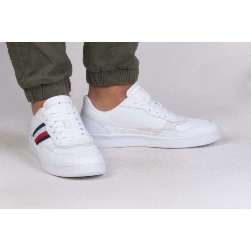 Court Cupsole Retro Lth Stripes M FM0FM04828YBS shoes Footwear/Lifestyle/Tommy Hilfiger Your Sports Performance