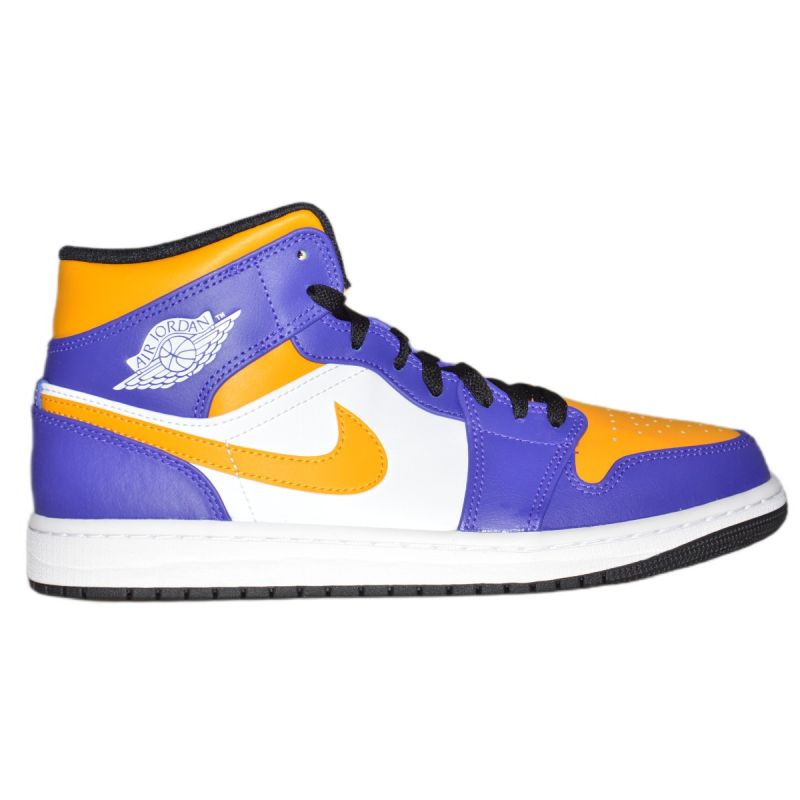 Air Jordan 1 MID Sneakers Los Angeles Lakers LA - DQ8426-517 Obuwie/Buty na co dzień Your Sports Performance