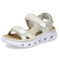 Comfortable Velcro sandals Rieker W RKR691 beige Footwear/Lifestyle/Rieker Your Sports Performance