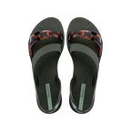 Ipanema Vibrant women's sandals shoes, fashionable and comfortable, green Ipanema