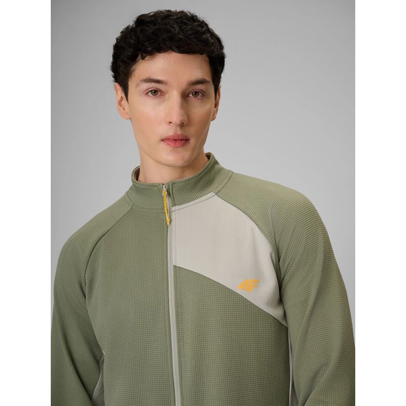 Men's regular trekking sweatshirt without hood 4F 4FRSS26TFSWM0984-44S 4f
