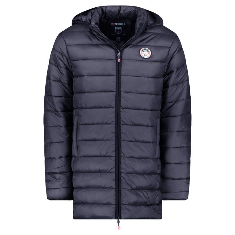 Geographical Norway men's jacket AMIGOMAP LONG HOOD DB NAVY MEN 233 NAVY (WZ5088H/GN-MARINE) Geographical Norway