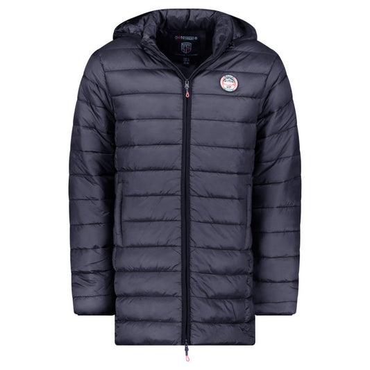 Geographical Norway men's jacket AMIGOMAP LONG HOOD DB NAVY MEN 233 NAVY (WZ5088H/GN-MARINE) Geographical Norway