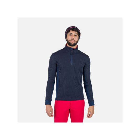 Rossignol Cieloalto Fleece Hz Navy Blue Sweatshirt Rossignol