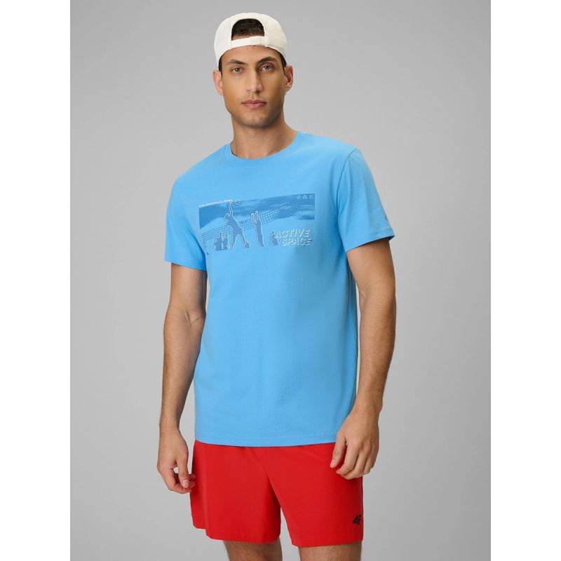 Men's reagular printed T-shirt 4F 4FWSS26TTSHM3035-33S 4f