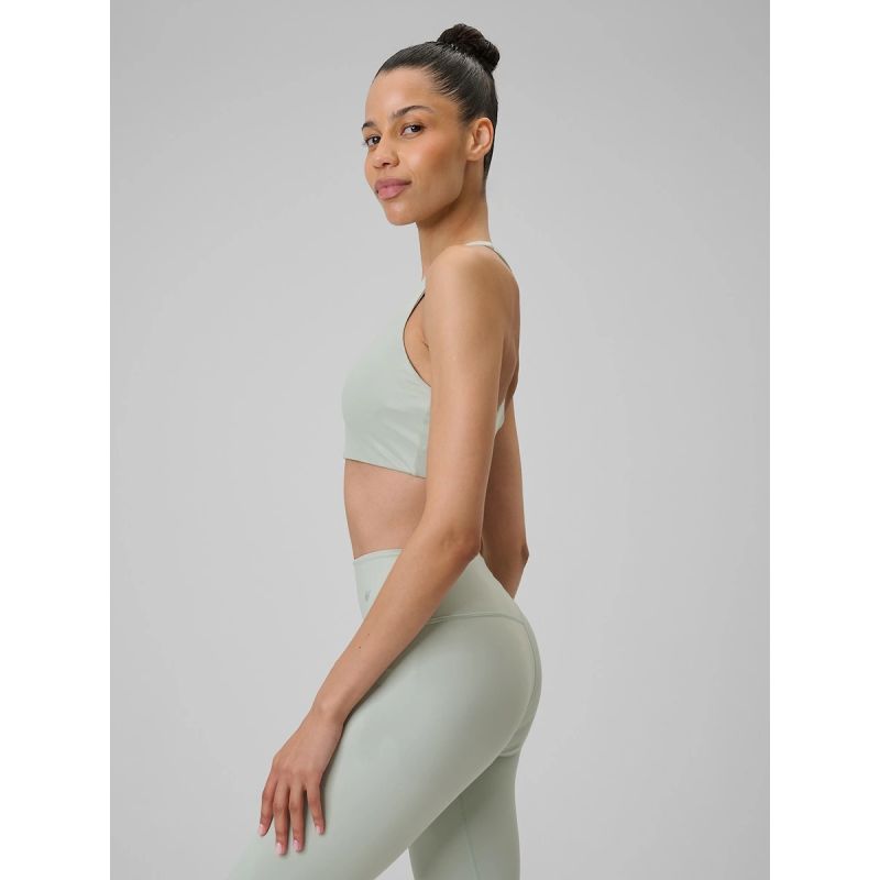Women's low-support yoga bra 4F 4FRSS26USBAF264-47S