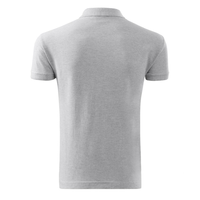 Malfini Cotton M MLI-21203 polo shirt light gray melange Clothing/Lifestyle/T-shirts/Malfini Malfini