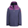 Children’s Rain Jacket for Girls Trollkids Girls Bergen Jacket violet blue/mallow pink (611-111)