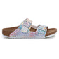Birkenstock Arizona Kids Flashy Hologram Silver Jr 1022173 Footwear/Lifestyle/Brinkenstock Birkenstock