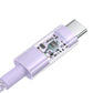 Baseus Gem Type C-Type C Cable 100W 1m (purple) In preparation Your Sports Performance