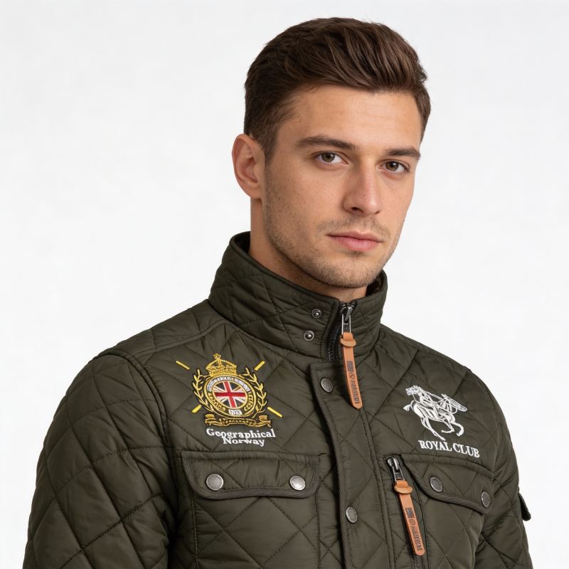 Geographical Norway BELIFICIO MEN 001 KAKI men's jacket (WY4492H/GN-KAKI) Geographical Norway