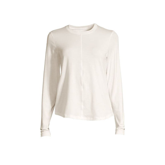 CASALL Delight Crew Neck Long Sleeve T-shirt white Import z PMSport Your Sports Performance