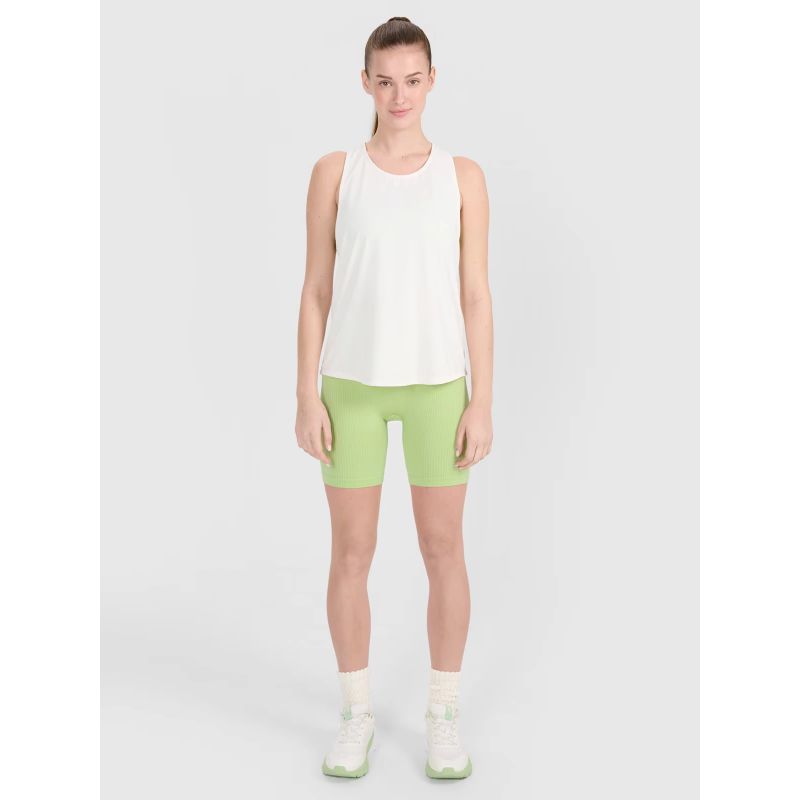 Women's quick-drying oversize training top 4F 4FWSS25TFSLF412-11S *Kategoria tymczasowa Your Sports Performance