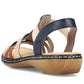 Comfortable Rieker W RKR662 multicolor sandals Footwear/Lifestyle/Rieker Your Sports Performance