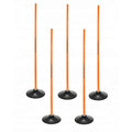 Slalom obstacle course 160cm sticks + base 1.5kg Orange 100866 Accessories/Training equipment Your Sports Performance