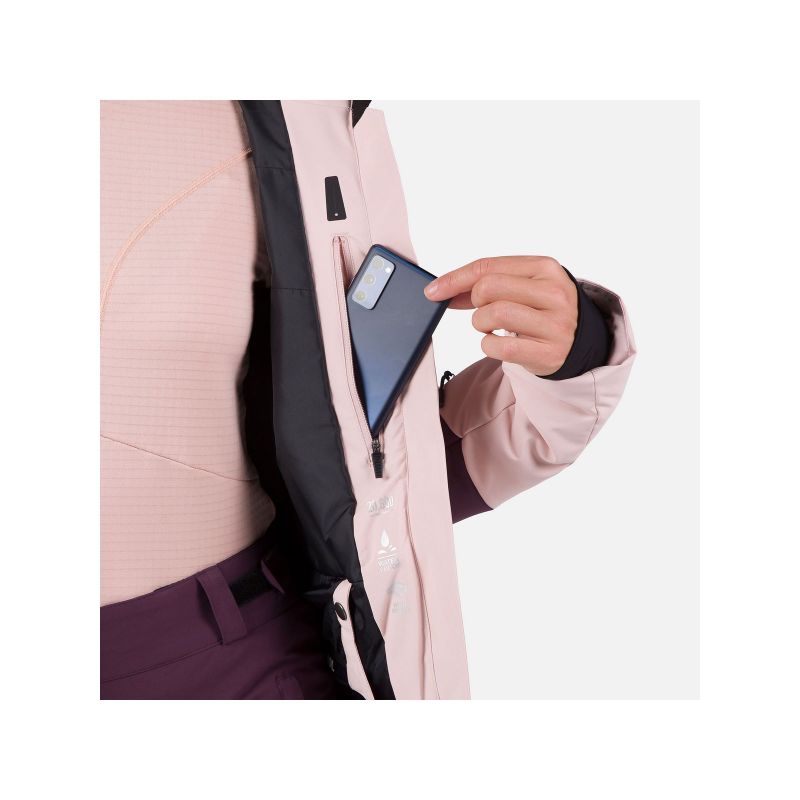Rossignol W Staci Jkt Jacket Pink Rossignol
