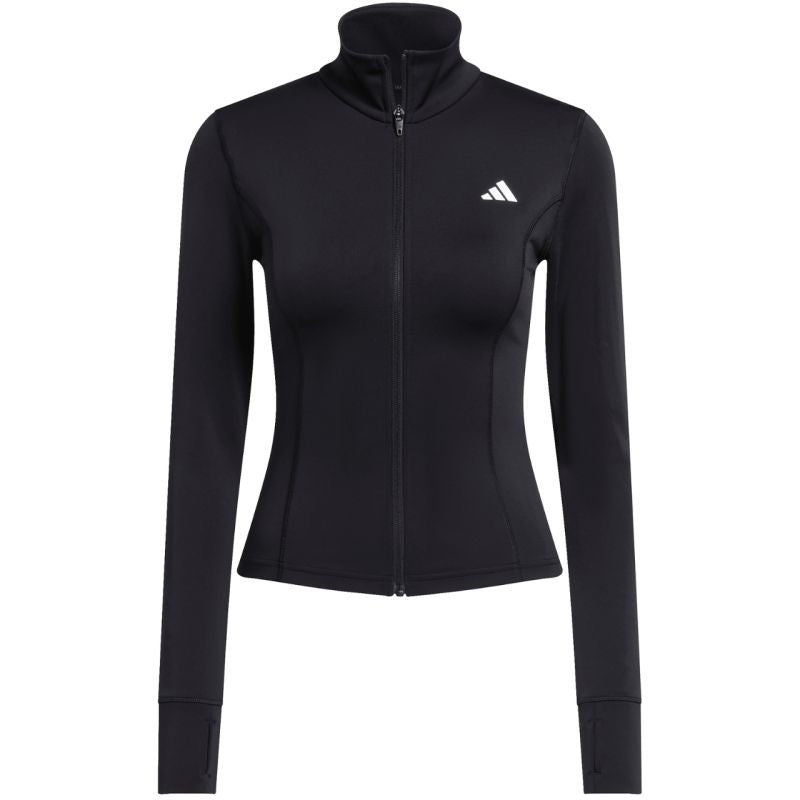 adidas Optime Essentials Full-Zip Women's Sweatshirt Black JM9185