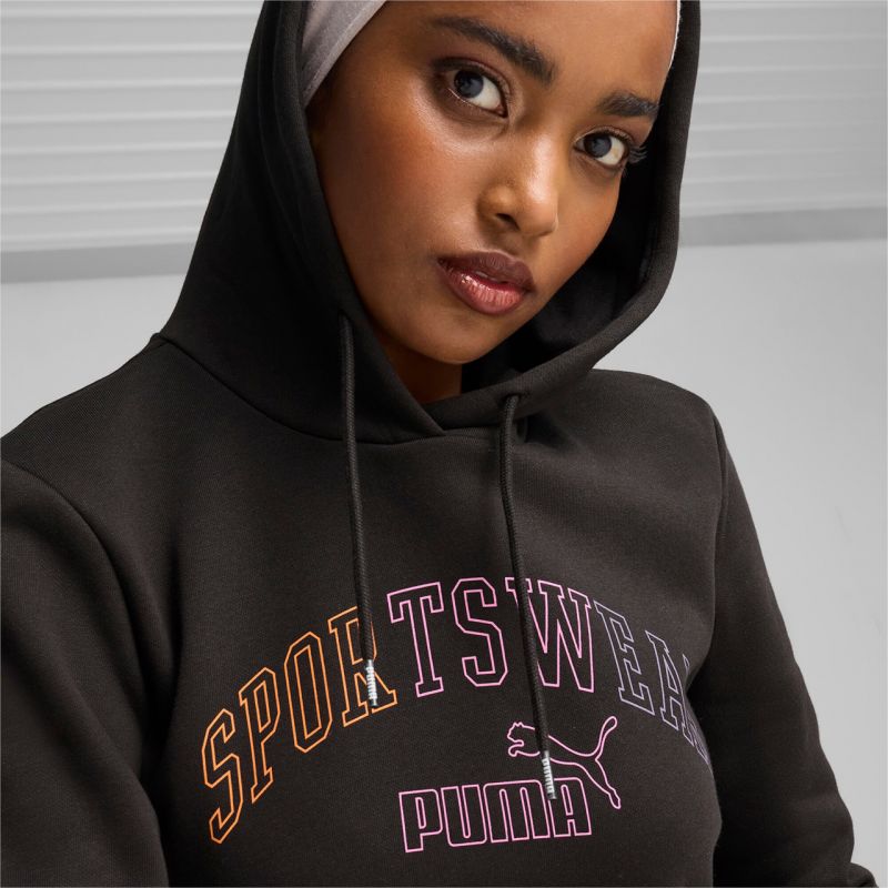 Puma Ess+ Logo LAB Hoodie FL W 682987 01 Clothing/Lifestyle Puma