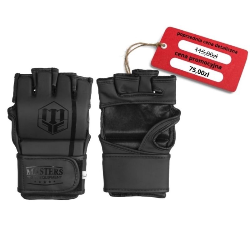 MMA Masters GFT-MATT-BLACK M 01312-01M gloves Accessories/Gloves Your Sports Performance