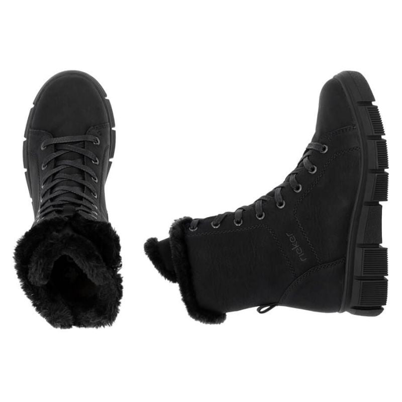 Rieker W X3402-00 RKR743 fur ankle boots Footwear/Lifestyle/Rieker Your Sports Performance
