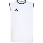 Kids' adidas Entrada 26 Sleeveless Jersey, White, KB3935