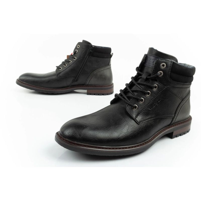 Wrangler George men's shoes Chelsea boots elegant fashionable black In preparation Your Sports Performance